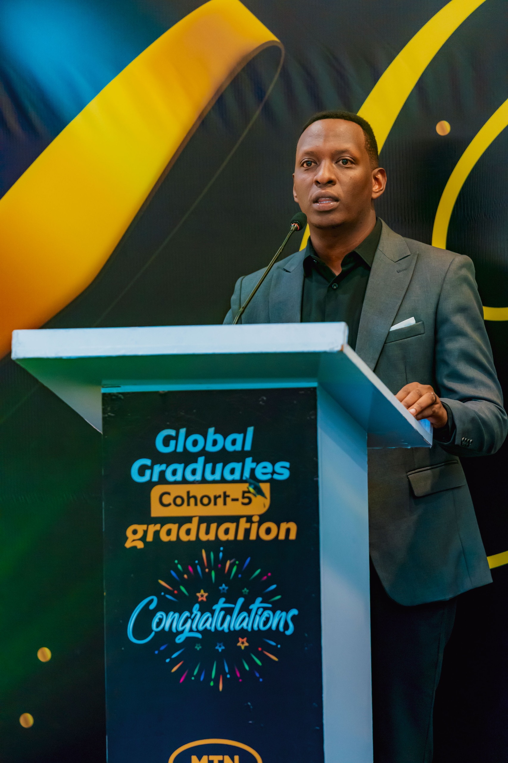 David Kayitare speaking